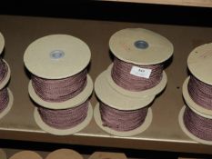 *Box Containing Ten Lace Edge Head Scarves