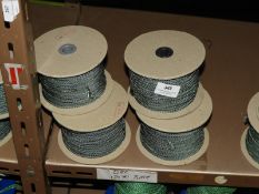 *Box Containing Ten Lace Edge Head Scarves