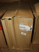 *Box of White Plastic Ring Binders