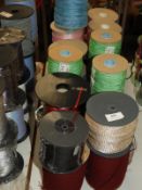 *Twenty One Rolls of Assorted Braid Edging and Rib