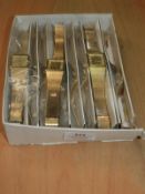 *Ten Yellow Metal Fashion Watches