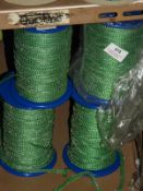 *Box Containing Ten Lace Edge Head Scarves