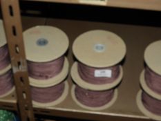 *Box Containing Ten Lace Edge Head Scarves