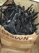 *Box of Plastic Coat Hangers