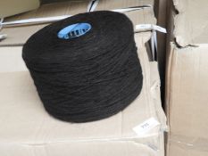 *Box Containing ~30kg of Black Knitting Yarn
