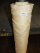 *16.5m Roll of Ivory Pattern Fabric