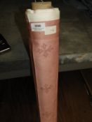 *9m Roll of Pink Pattern Fabric