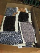 *Box Containing 20 Cards of Assorted Sequin and La