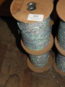 *Four Rolls of Iridescent Sparkly Thread