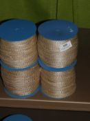 *Box Containing Ten Lace Edge Head Scarves