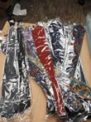 *Fifty 100% Pure Silk Ties (Various Colours)