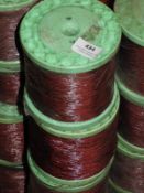 *Four Rolls of Red Braided Thread