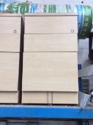 *Two 3 Drawer Filing Cabinet