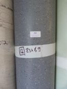 8.3m x 1.9m Roll of 2mm Rubber Flooring (Grey)