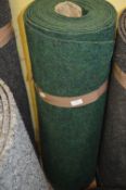 104cm wide Roll of Green Carpet