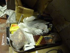 Tray of Screws, Copper Nails, etc.