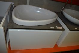 *Contemporary Sink Unit with Drawer