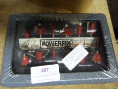 *Powerfix Router Cutter Set