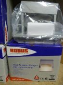 Four Robus 100w Tungsten Halogen Wall Lights