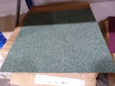 Box of 20 Escopallas Green 7223 Carpet Tiles