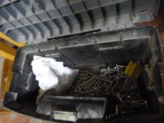 Toolbox with a Quantity of Stainless Bolts