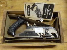 Stanley Duplex No.78 Rabbet Plane