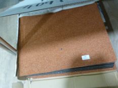 Fourteen Terracotta Carpet Tiles