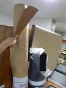 2.8m x 2m Roll of Cork Effect Material (Brown)