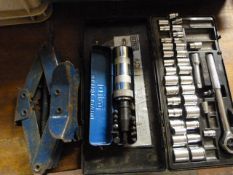 Impact Driver, Socket Set and Car Jack
