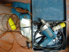 Wolf Hammer Drill and a Makita Power Tool