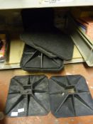 *Four Big Foot Scaffolding Roof Pads