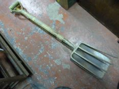 a Spade and a Garden Fork