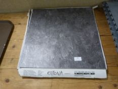 Eleven Grey Stone Effect Vinyl Floor Tiles