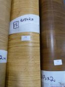 2.29m x 2m of Altro Safety Flooring (Wood Effect)