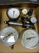 *Box of Pressure Gauges