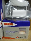 Four Robus 100w Tungsten Halogen Wall Lights