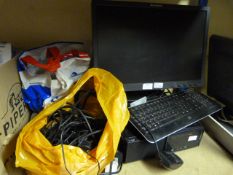 *Lenovo Computer with Monitor, Keyboard and Associ