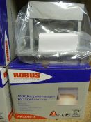 Four Robus 100w Tungsten Halogen Wall Lights