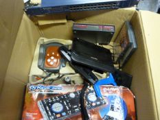 Box of Computer Games and Accessories Including Ne