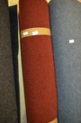 201cm wide Roll of Red Carpet