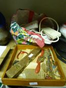 Bag of Extension Leads and a Small Box of Tools