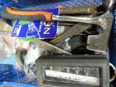 *Small Box of Miscellaneous Tools Including Router