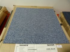 Twenty Cool Blue Carpet Tiles