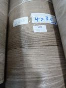 Roll of Wood Effect Lino 4x8.5m