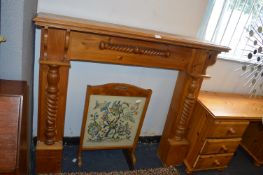 Pine Fire Surround