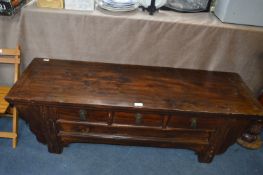Eastern Style Coffee Table with Drawers