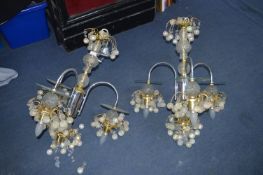 Pair of Modern Chandeliers
