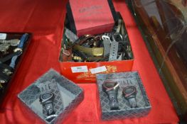 Tin of Assorted Watches