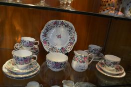 Part Staffordshire Tea Set (20 Pieces)