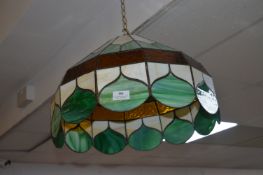 Handcraft Tiffany Style Green Glass Lamp Shade 18